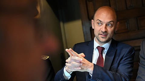 France's Minister for Europe and Foreign Affairs Jean-Noel Barrot.