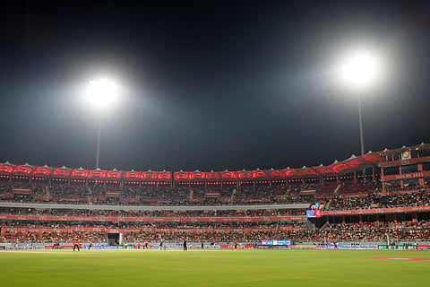 The New PCA Stadium was officially inaugurated in March last year