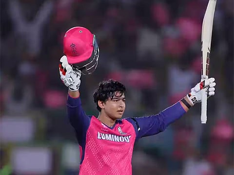 Suryavanshi, playing for Rajasthan Royals, entered history books with a 35-ball century against Gujarat Titans.