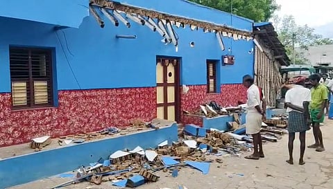 Three, including a kid, died after a water-choked wall collapsed near Madurai