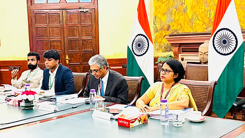 P Kumaran, Secretary (East), MEA, led the Indian delegation at the 24th meeting of the IORA COM.