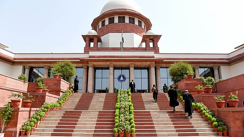 A general view of the Supreme Court of India, in New Delhi
