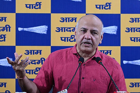 AAP leader Manish Sisodia