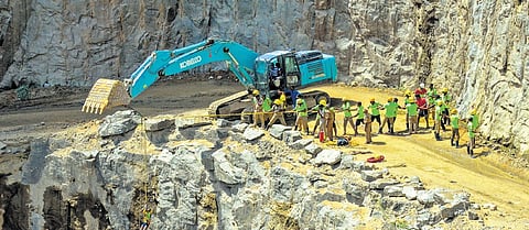 Ramakrishnan was found to have illegally mined 39,405 cubic metres of topsoil and weathered rock, 25 times more than the permitted level of 1,575 cbms.