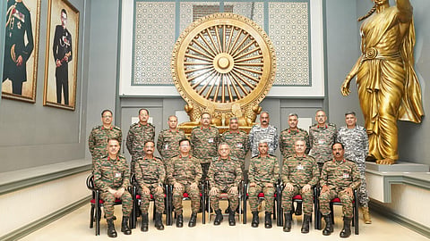 Chief of Defence Staff General Anil Chauhan at the Chandimandir Military Station in Haryana on Sunday, May 25, 2025.
