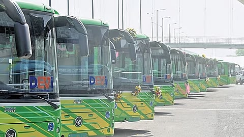 Delhi Electric Vehicle Interconnector buses