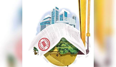 While the redeveloped bus stand was opened in 2021, the new complex comprising over 475 shops with a multi-level parking facility is yet to be thrown open.