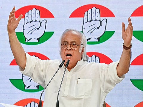 Congress general secretary in-charge of communications Jairam Ramesh.