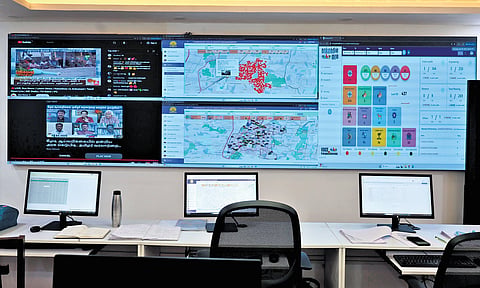 The Integrated Command and Control Centre of Tambaram corporation