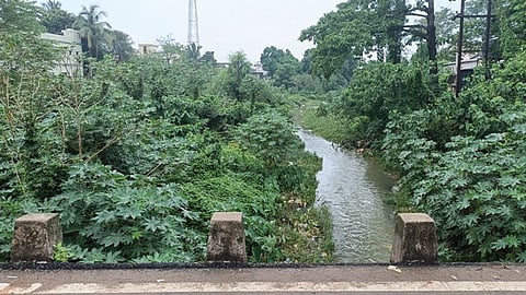 Locals pointed out that riverbanks have been heavily encroached upon.