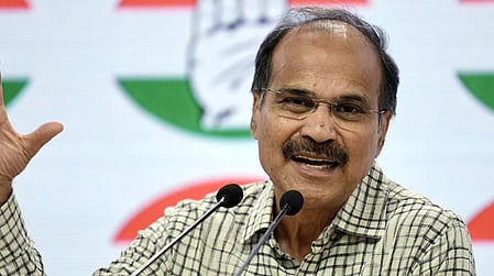 West Bengal Congress leader Adhir Ranjan Choudhury.