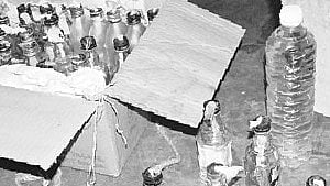 Image of petrol bombs used for representational purposes only.