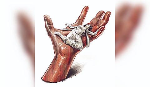 The deceased were identified as S Akash and T Abinaya, both belonging to the same caste from Kannarampattu village in Villupuram district.