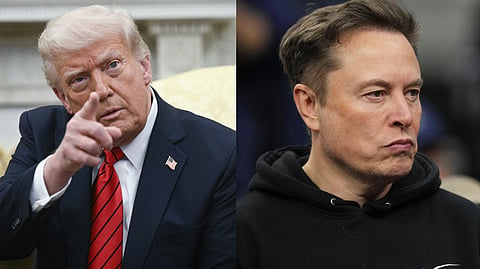Donald Trump and Elon Musk
