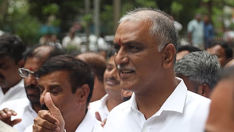 Former Irrigation Minister T Harish Rao.