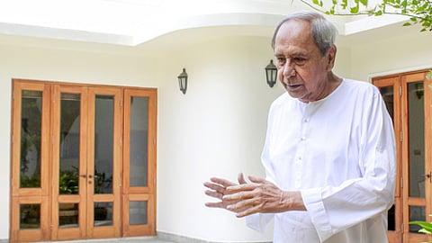 Leader of Opposition and BJD president Naveen Patnaik