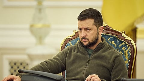 Ukrainian President Volodymyr Zelensky