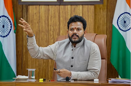 Civil Aviation Minister Ram Mohan Naidu.