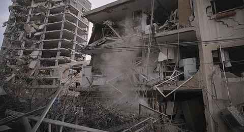 Cross-border escalation entered its third day as airstrikes struck Iran and Israel, in one of the most direct confrontations between the West Asian rivals.