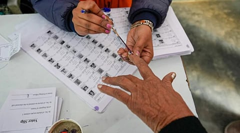 The byelection recorded 59.04 per cent voting at 306 polling stations of the assembly seat.