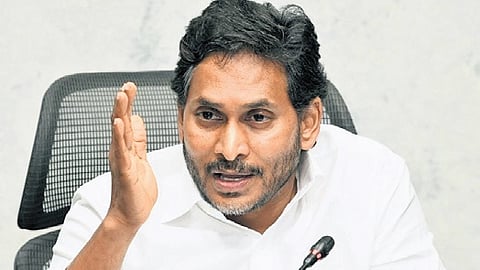 Former Chief Minister and YSRCP president YS Jagan Mohan Reddy.