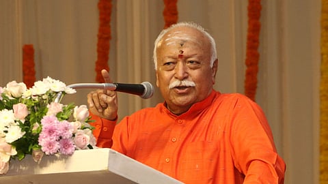 Rashtriya Swayamsevak Sangh chief Mohan Bhagwat