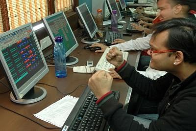 Sensex surges Friday early trade