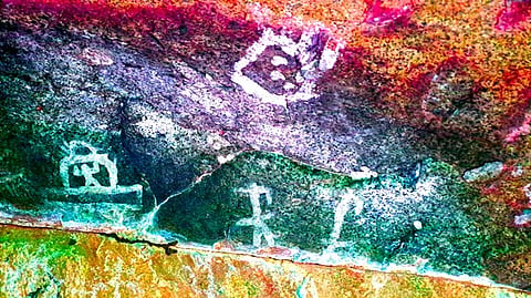 Large collection of rock art discovered by the Tirupattur District Archaeological Conservation Centre last year