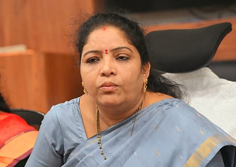 Minister for Tribal Welfare and Women & Child Development, Gummidi Sandhya Rani