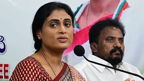 Andhra Pradesh Congress Committee (APCC) President YS Sharmila.