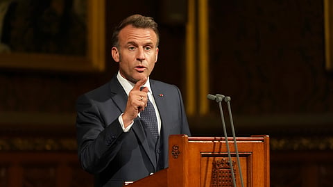 French President Emmanuel Macron