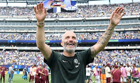 Former Chelsea boss Enzo Maresca.