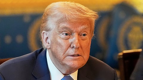 US President Donald Trump