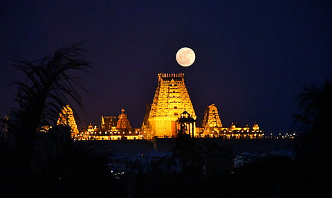 The Yadadri Sri Lakshmi Narasimha Swamy temple in Yadadri Bhuva