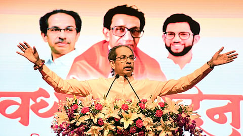 Shiv Sena (UBT) chief Uddhav Thackeray.