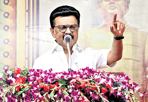 Chief Minister MK Stalin inaugurated the Elayaperumal centenary hall and unveiled the statue of the late Congress leader at Lalpuram in Cuddalore on Tuesday