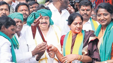 BJP state president N Ramchander Rao