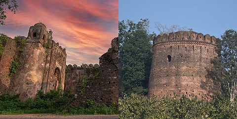 The two forts — Purana Quila and Naya Quila — were built at the beginning of the Mughal period by the kings of Chero dynasty.