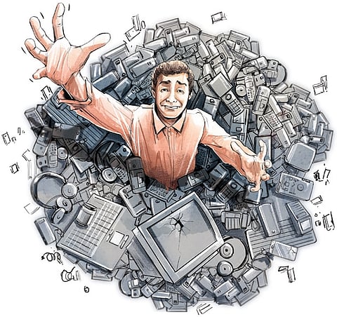 OMC) has initiated a city-wide e-waste collection and recycling programme as part of the Swachha Andhra–Swarna Andhra initiative, aiming to promote responsible disposal of electronic waste.