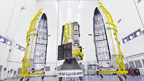 Weighing 2,392 kg, the unique satellite will use NASA’s 12m unflurable mesh reflector antenna.