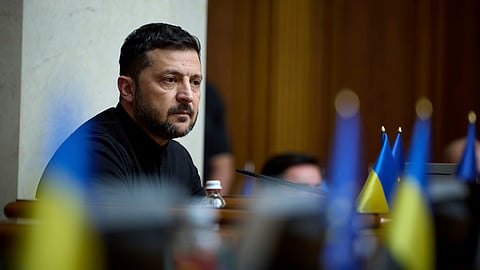 President of Ukraine Volodymyr Zelenskyy.