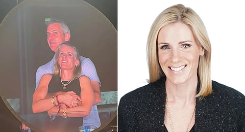Kristin Cabot (R), the executive in charge of human resources at tech company Astronomer, was caught on camera embracing the CEO of her company, Andy Byron, at a Coldplay concert.