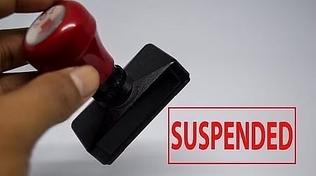 The suspended police personnel are Assistant Sub-Inspector Nagaraju and Constables Pratap, Lakshmi Narayana, and Somanatha,.