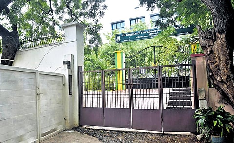 The public park run by Chennai Corporation on Rutland Gate 2nd Street has been closed to the public since its inauguration four years back