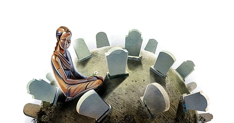 burial cremation
