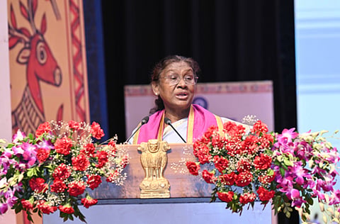 The President, on the second day of her visit, will attend the 45th convocation ceremony of IIT- ISM (Indian School of Mines), Dhanbad.