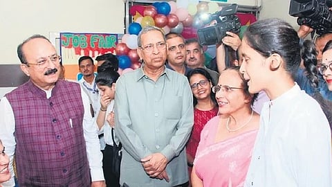 Delhi Education Minister Ashish Sood announced plans to bridge the gap between government and private schools by upgrading infrastructure, enhancing learning outcomes, and providing equal exposure to technology and career opportunities.