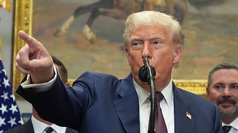 US President Donald Trump.