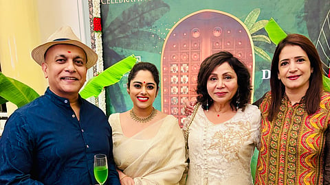 Kripal Amanna, Sabrina Dey, Manjul Gupta and Sridevi Amanna