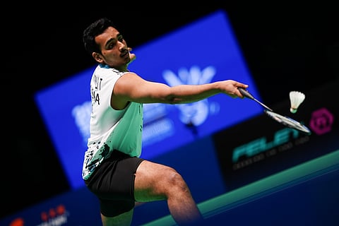 Tharun Mannepalli went down fighting against Malaysia's Justin Hoh in a gripping three-game contest that lasted an hour and 21 minutes.